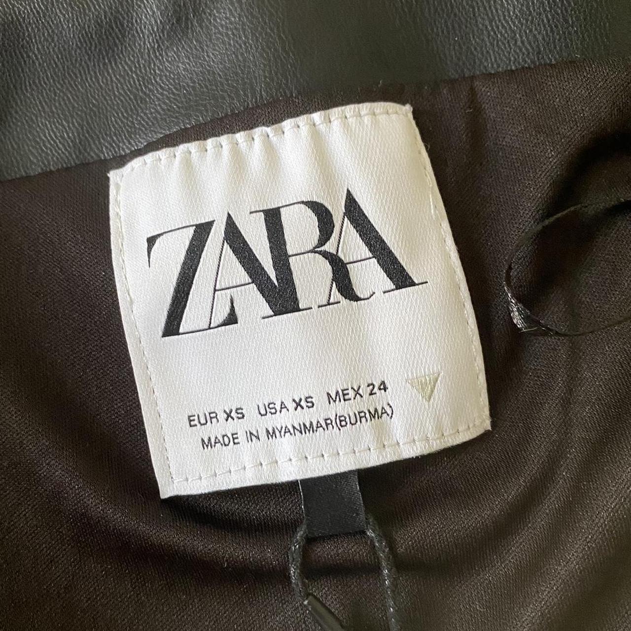 The most perfect leather corset top. Zara.... - Depop