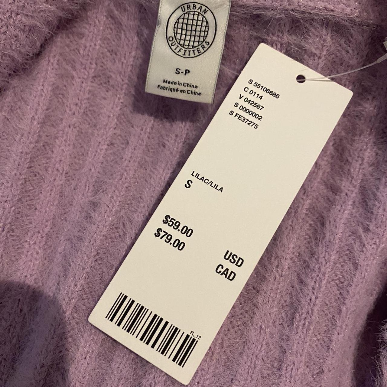 Urban Outfitters Women's Purple and Pink Cardigan | Depop