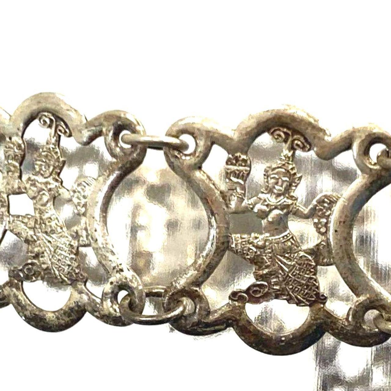 Source Unknown Women's Belt - Silver – Vintage fi… - image 4