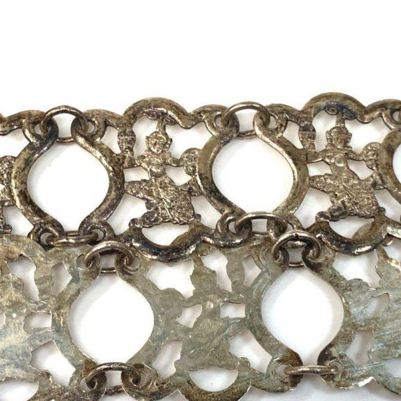 Source Unknown Women's Belt - Silver – Vintage fi… - image 5