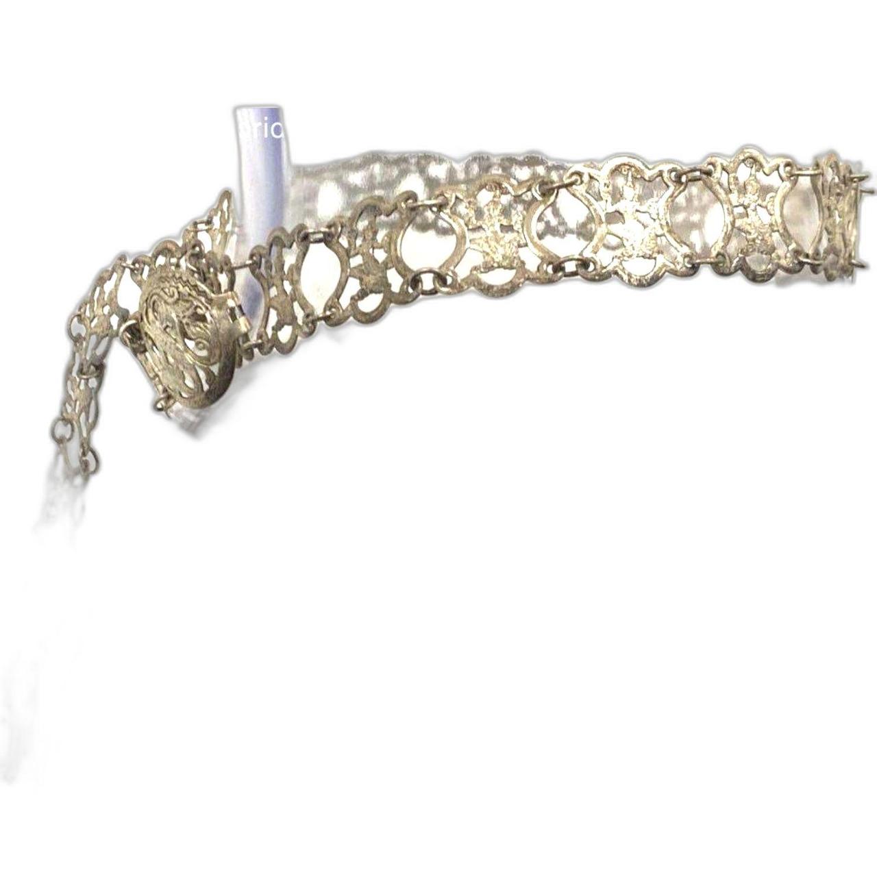 Source Unknown Women's Belt - Silver – Vintage fi… - image 7