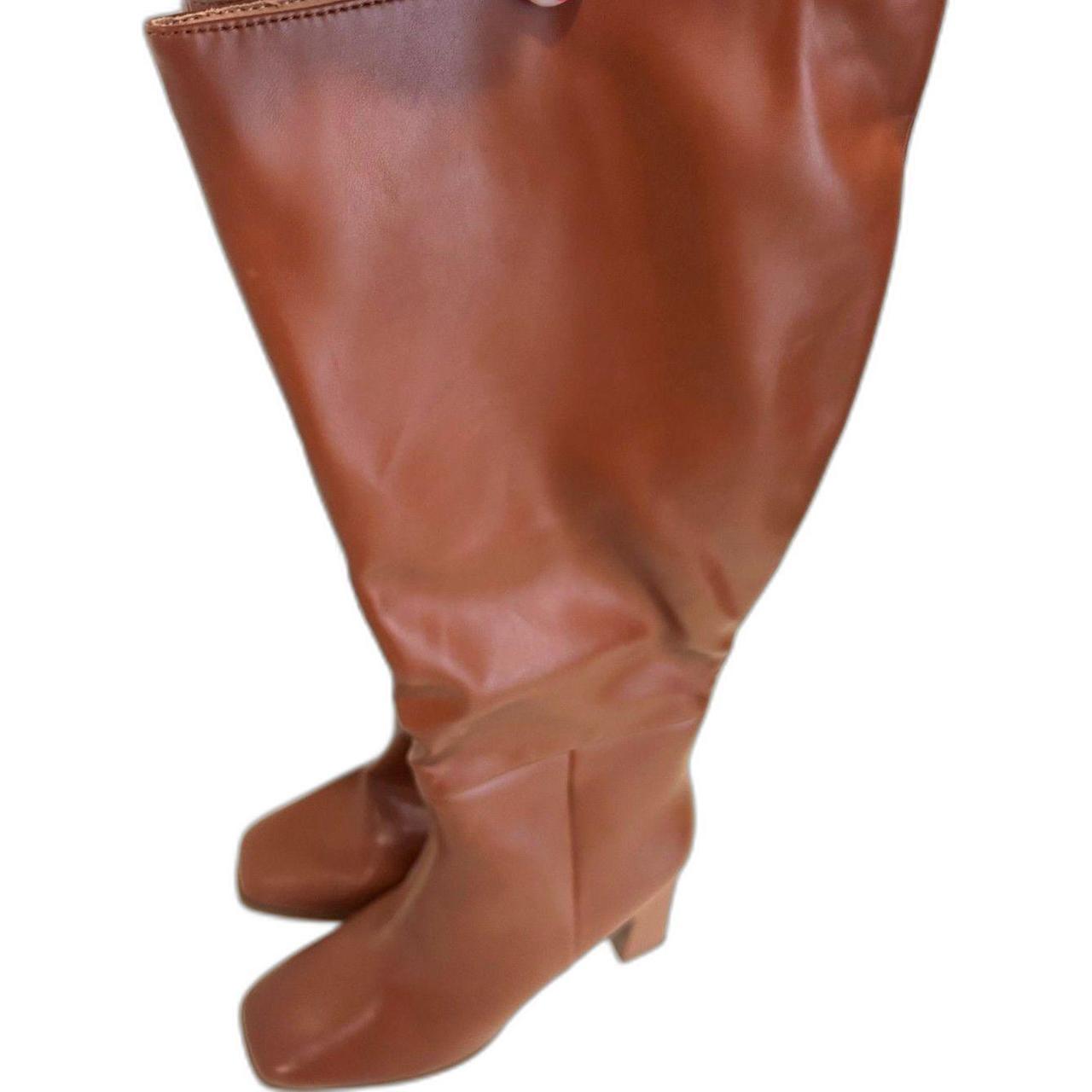 Source Unknown Women's Knee high Boots - Brown - … - image 2