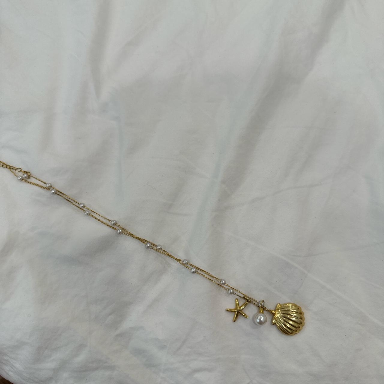 evry jewls charm necklace perfect for a summer outfit - Depop