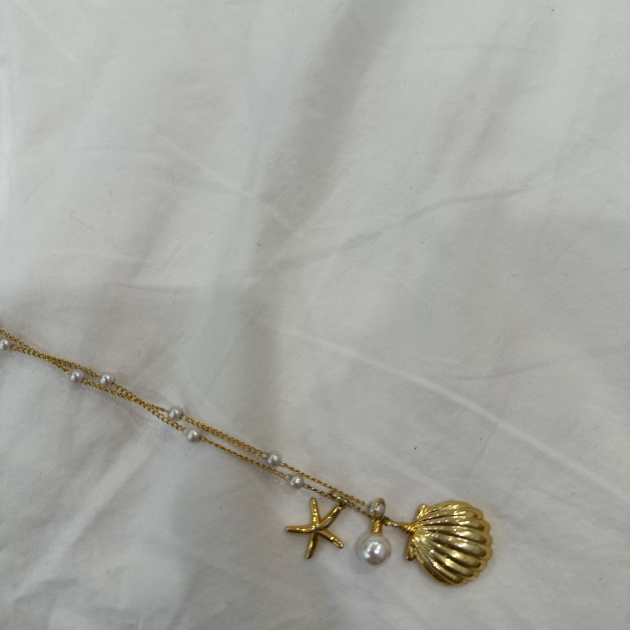 evry jewls charm necklace perfect for a summer outfit - Depop