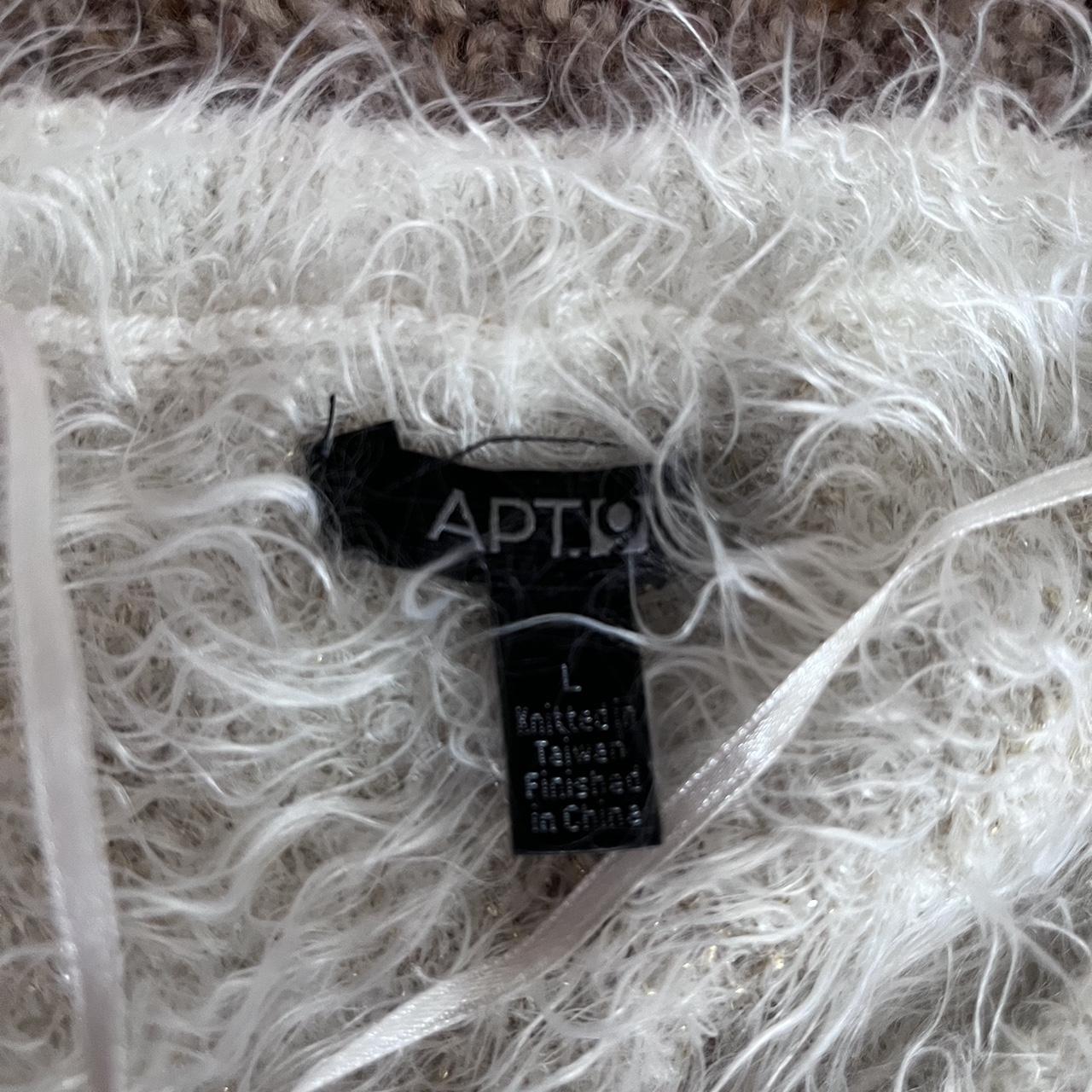 Apt. 9 Women's Sweater - Cream/White - L – like n… - image 4