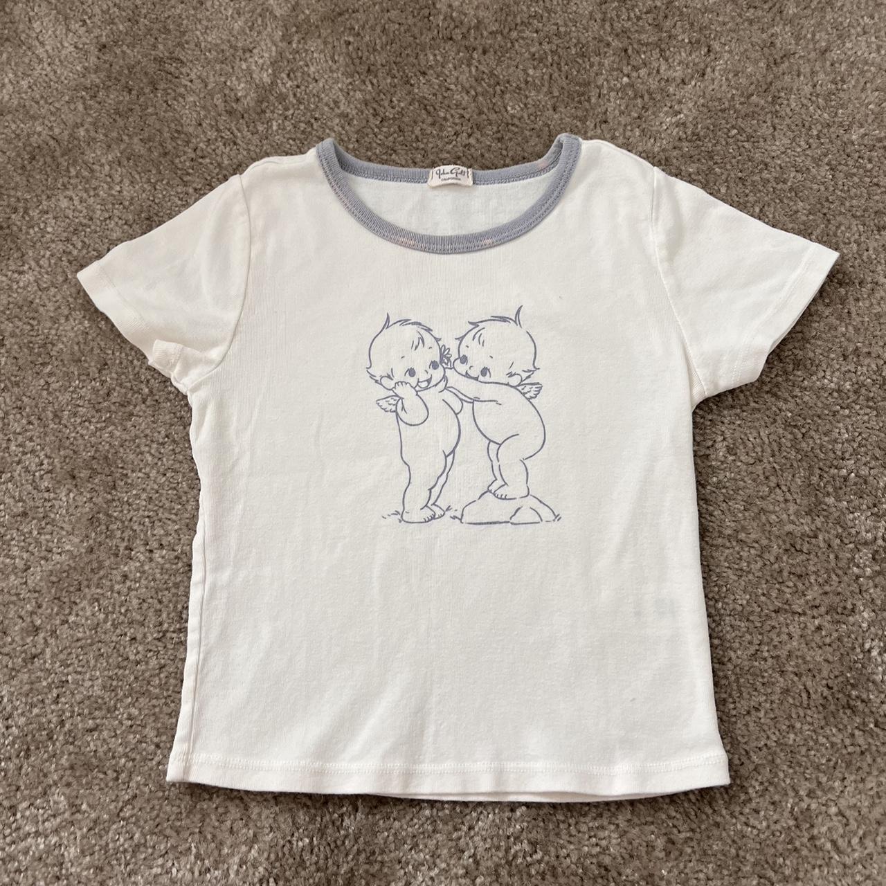 brandy melville angel babies baby tee Depop