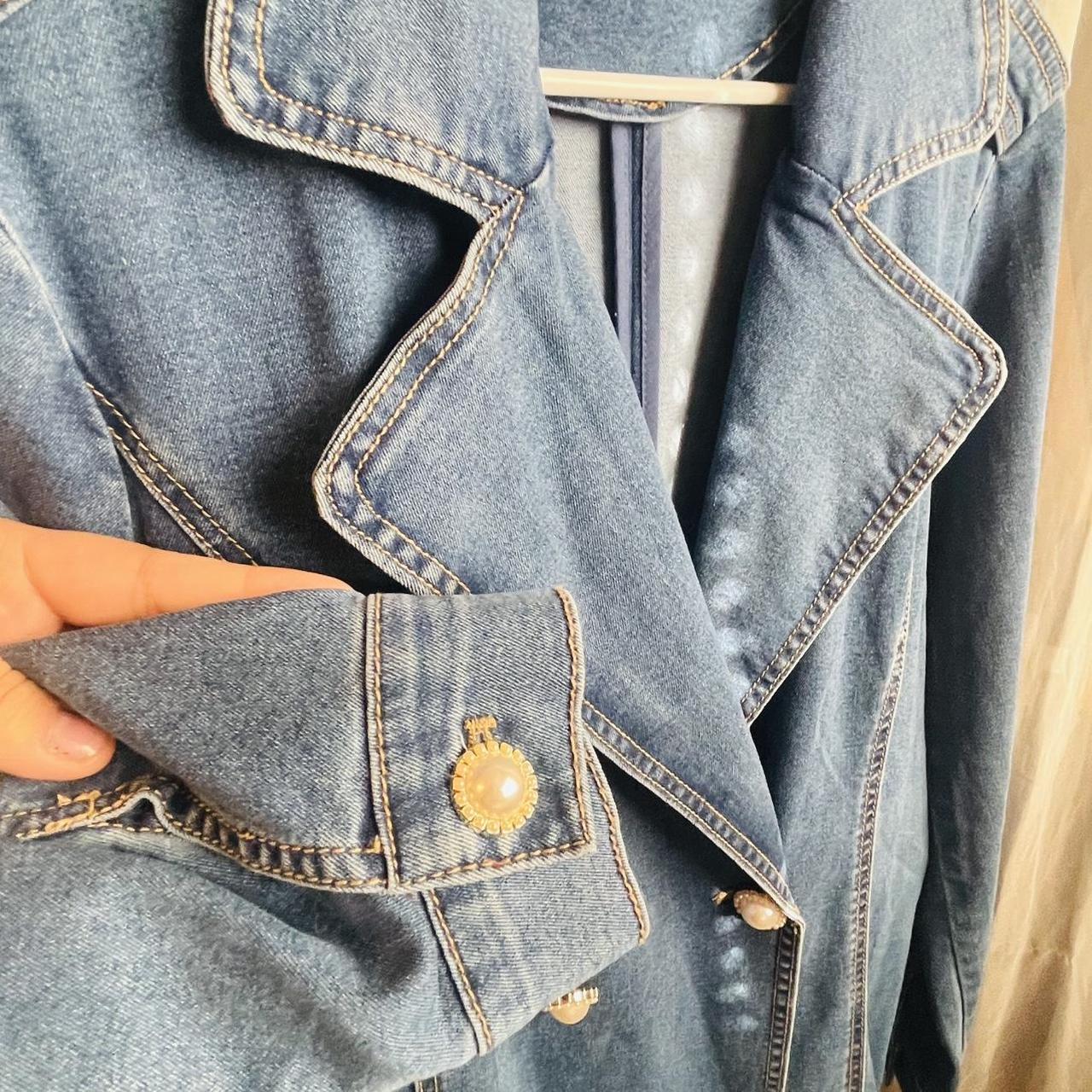 Cato Women's Trench - Blue/Navy - S – Cato Blue d… - image 6