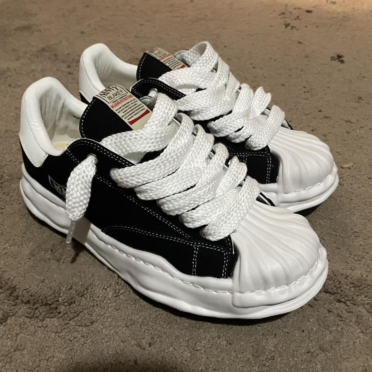 MMY BLAKEY Style Shoes 🏆 Got in White and Black... - Depop