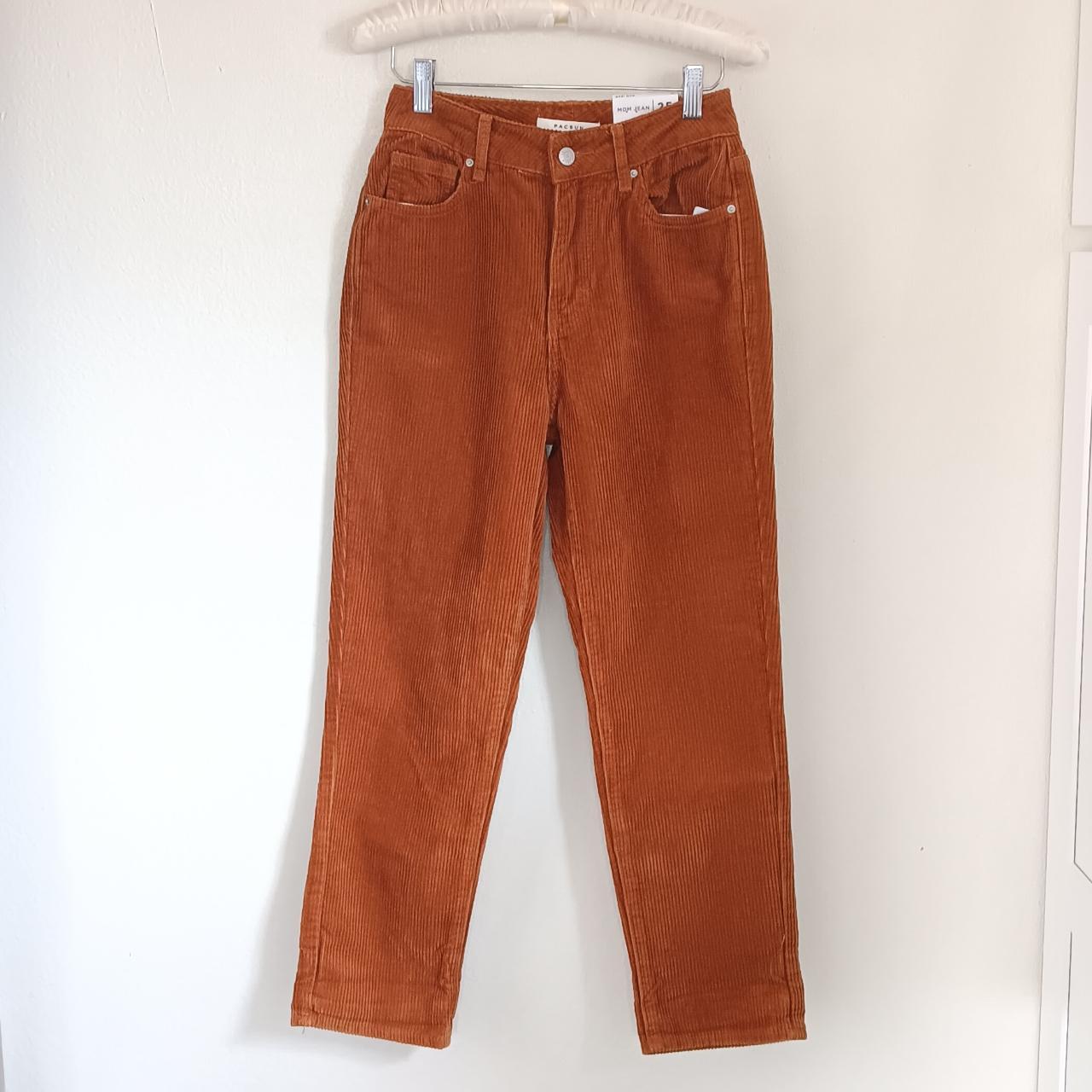 Nwt Pacsun High Waisted Corduroy Mom Jeans Flat Depop 7323