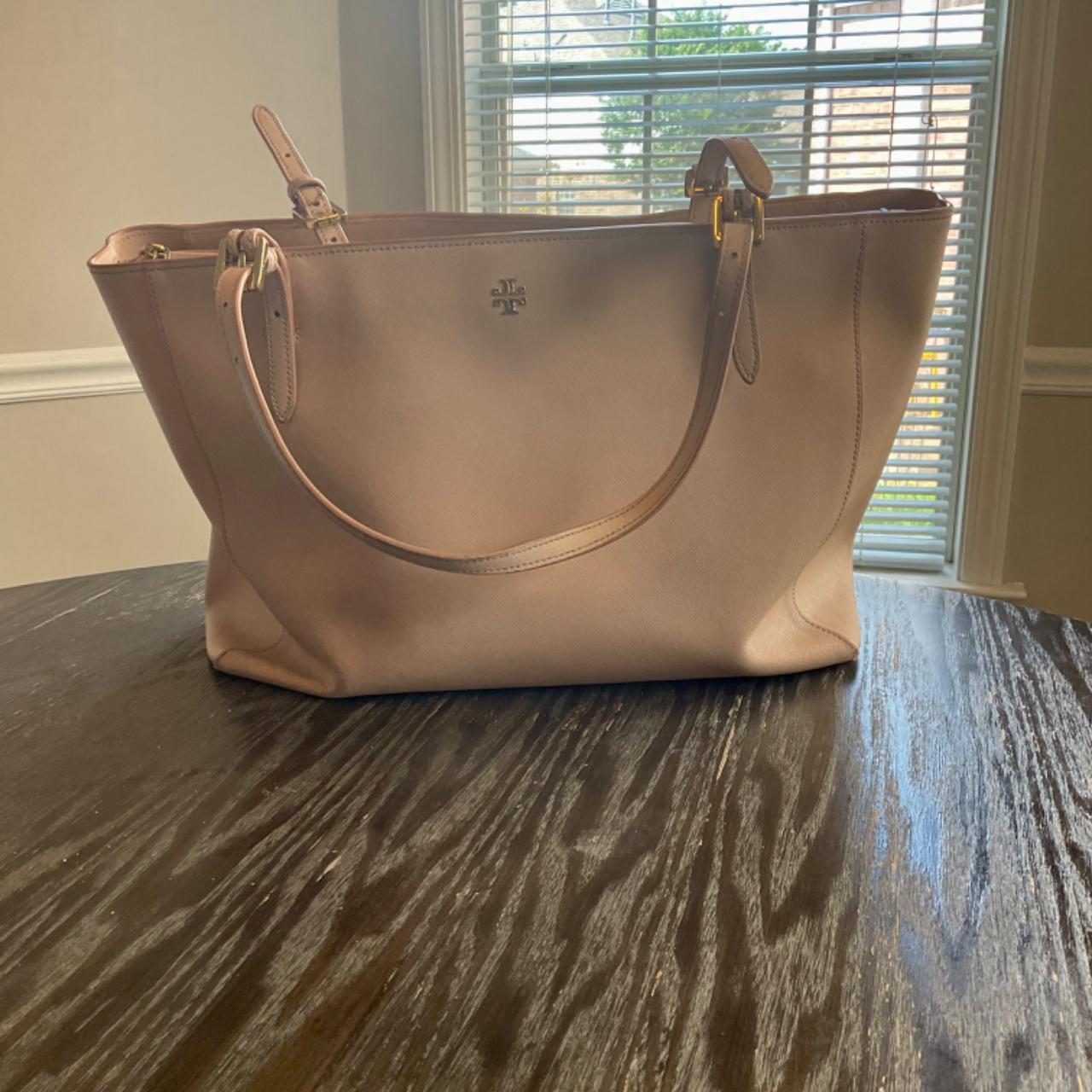 Tory Burch Pink York 2024 Buckle Tote Bag