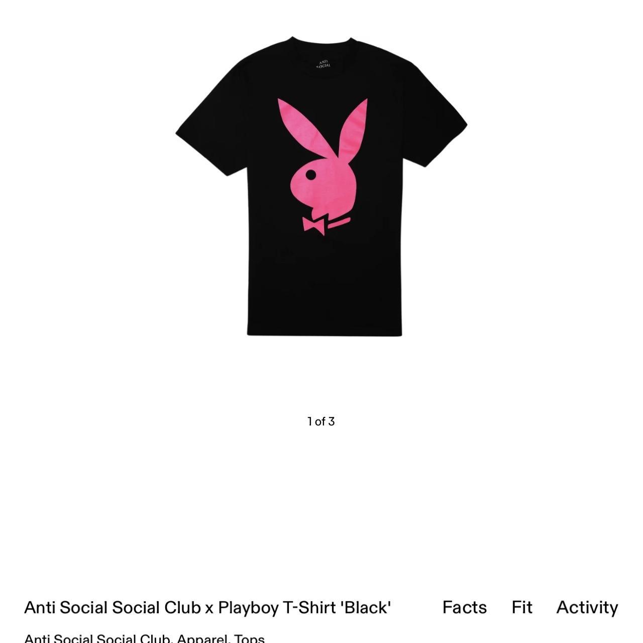 Anti Social X PlayBoy shirt - retails 150$ wore | Depop