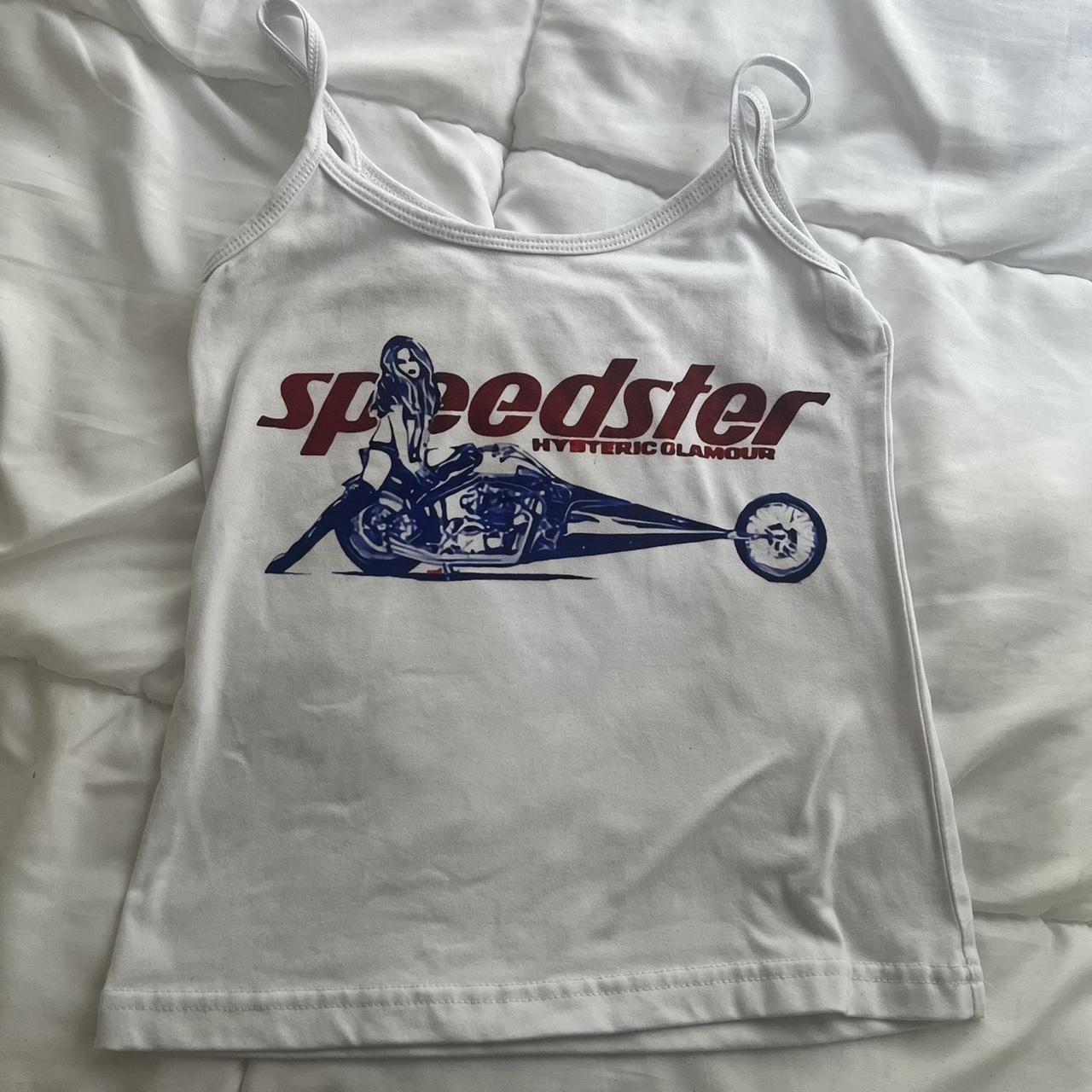 HYSTERIC GLAMOUR speedster ひ SPEEDSTER チビTシャツ|HYSTERIC GLAMOUR WOMEN | HYSTERIC