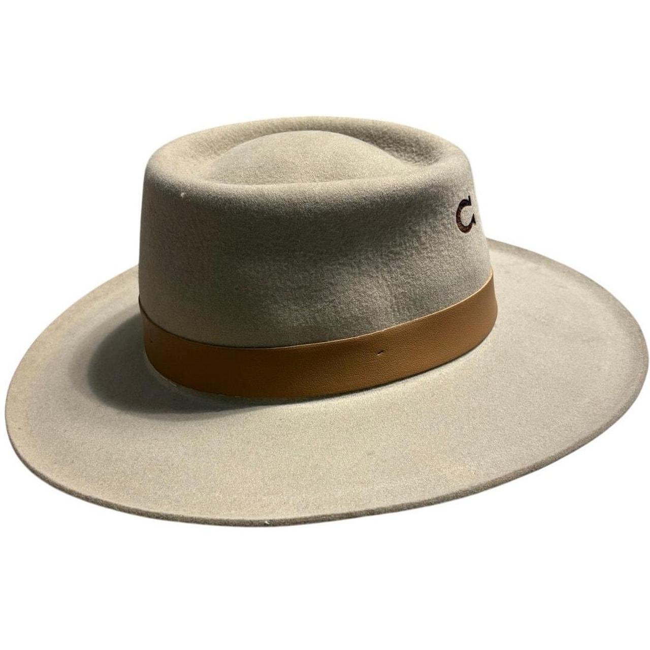 Source Unknown Men's Hat - Tan – Charlie 1 Horse … - image 1