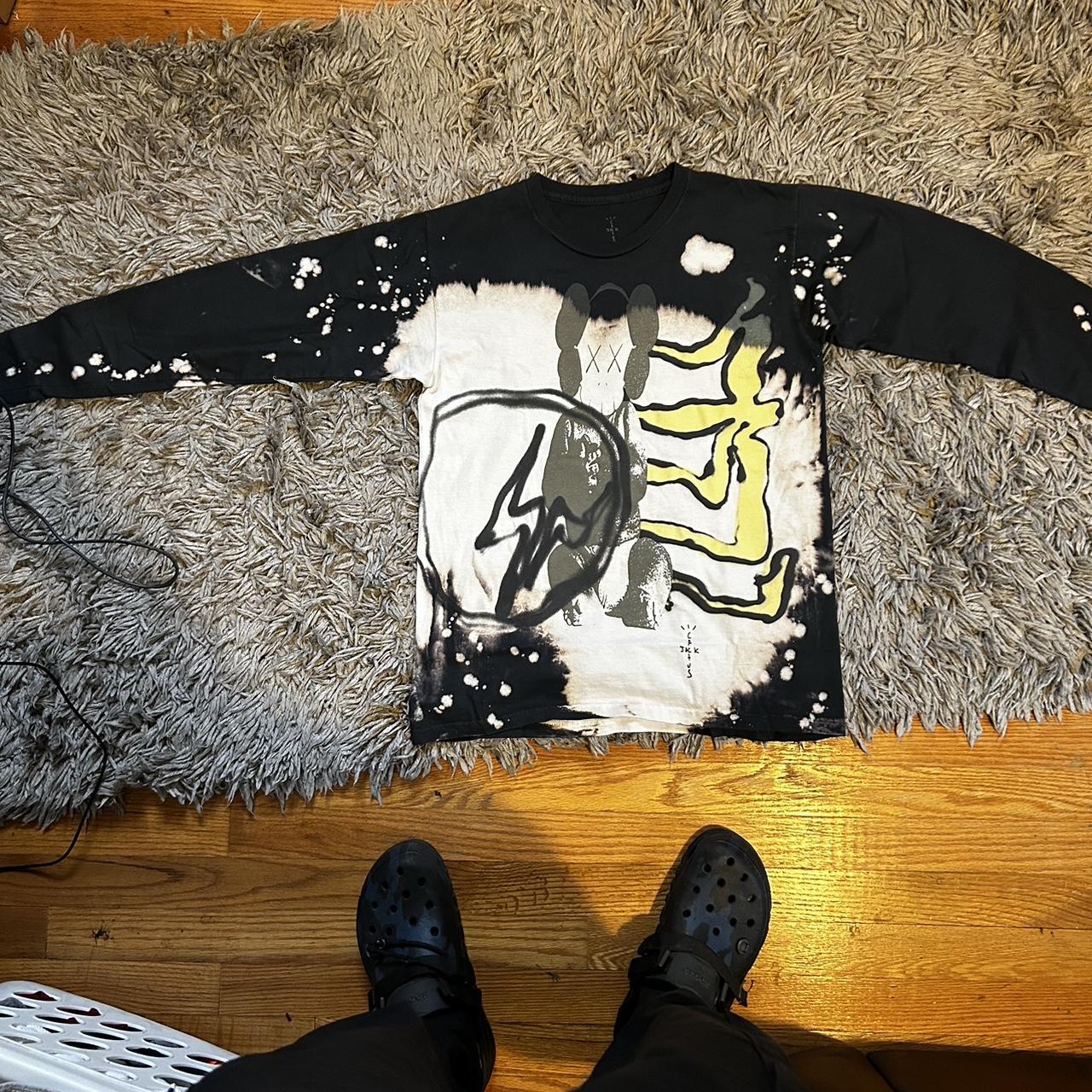 travis scott kaws long sleeve