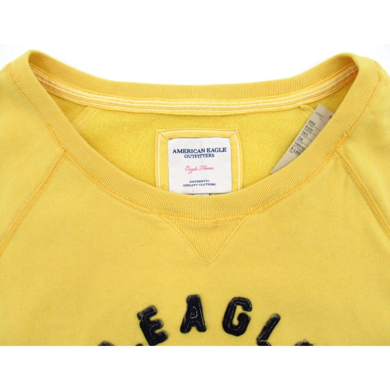 American eagle yellow sweatshirt online