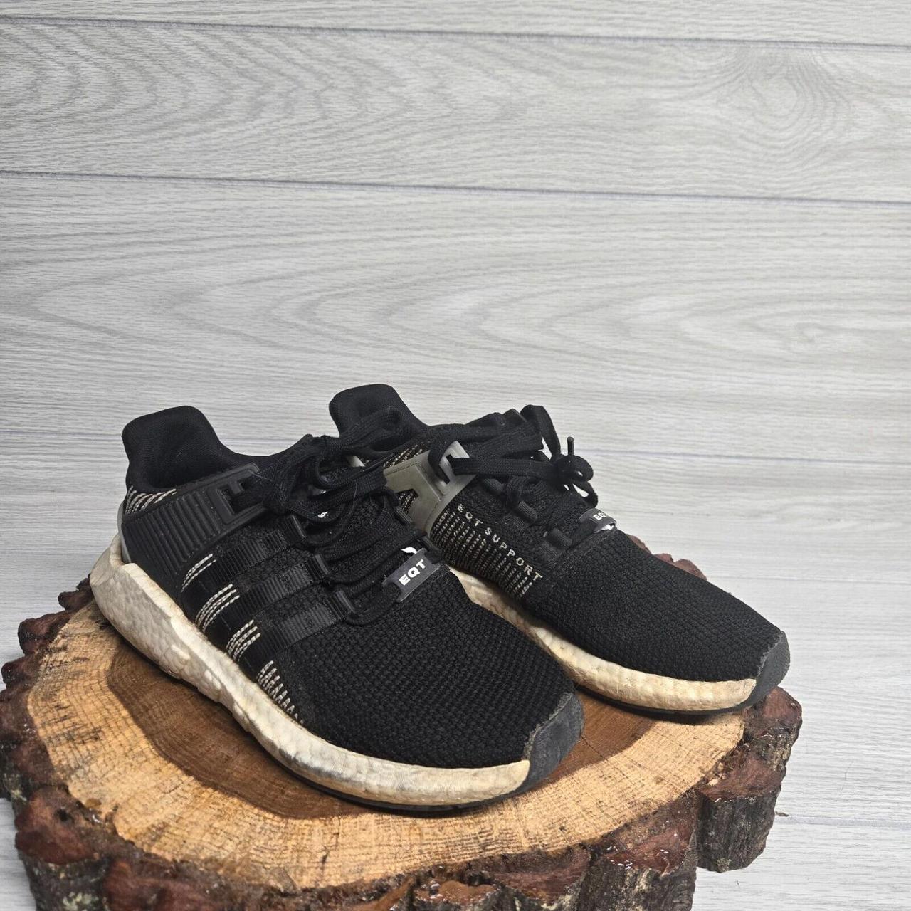 Mens eqt trainers black best sale