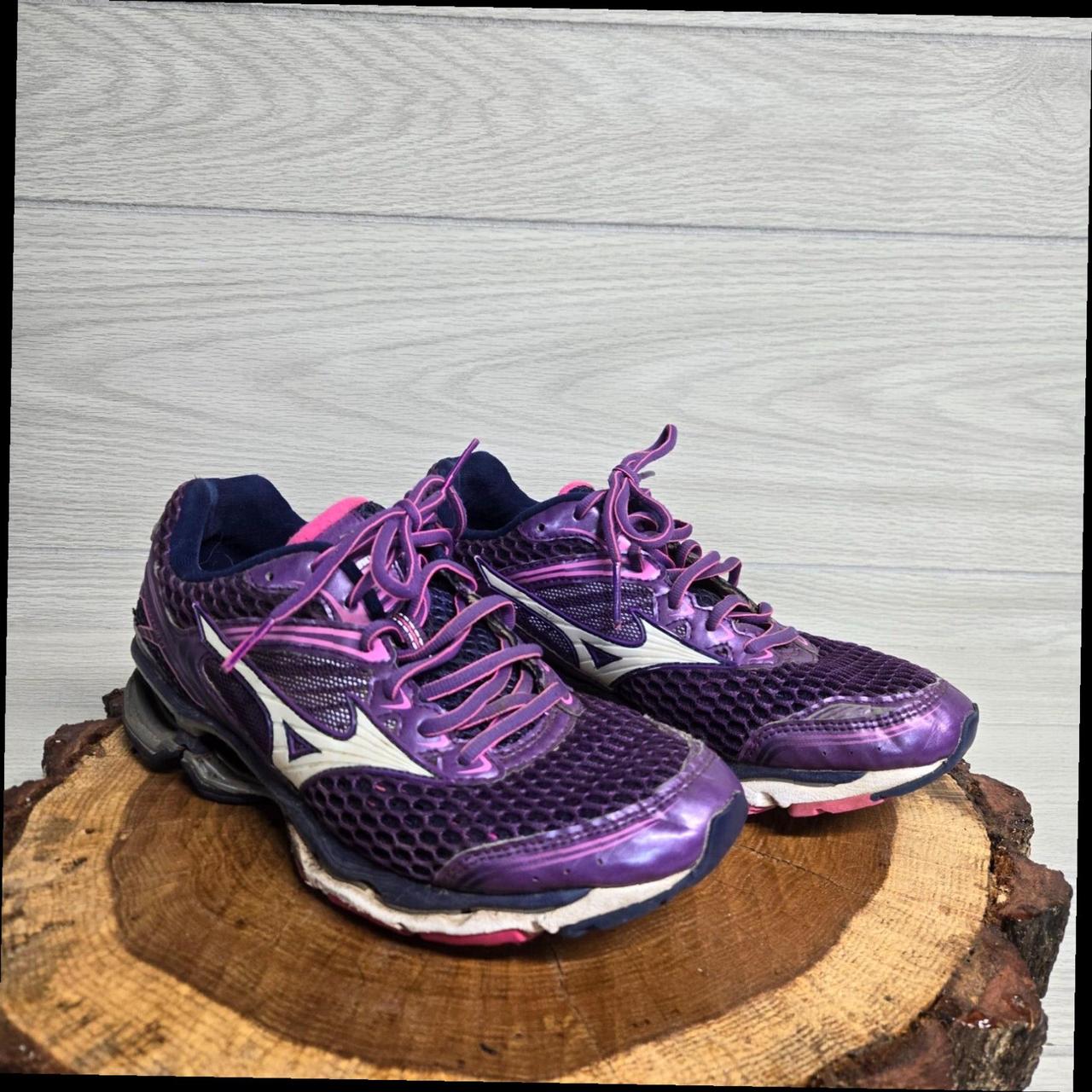 HIGH QUALITY PURPLE RUNNING SNEAKERS MIZUNO WAVE. Depop