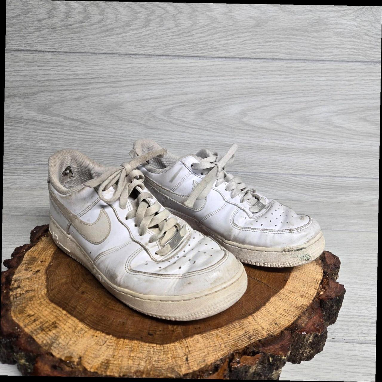 AUTHENTIC WHITE LEATHER NIKE AIR FORCE 1 LOW ADULT. Depop