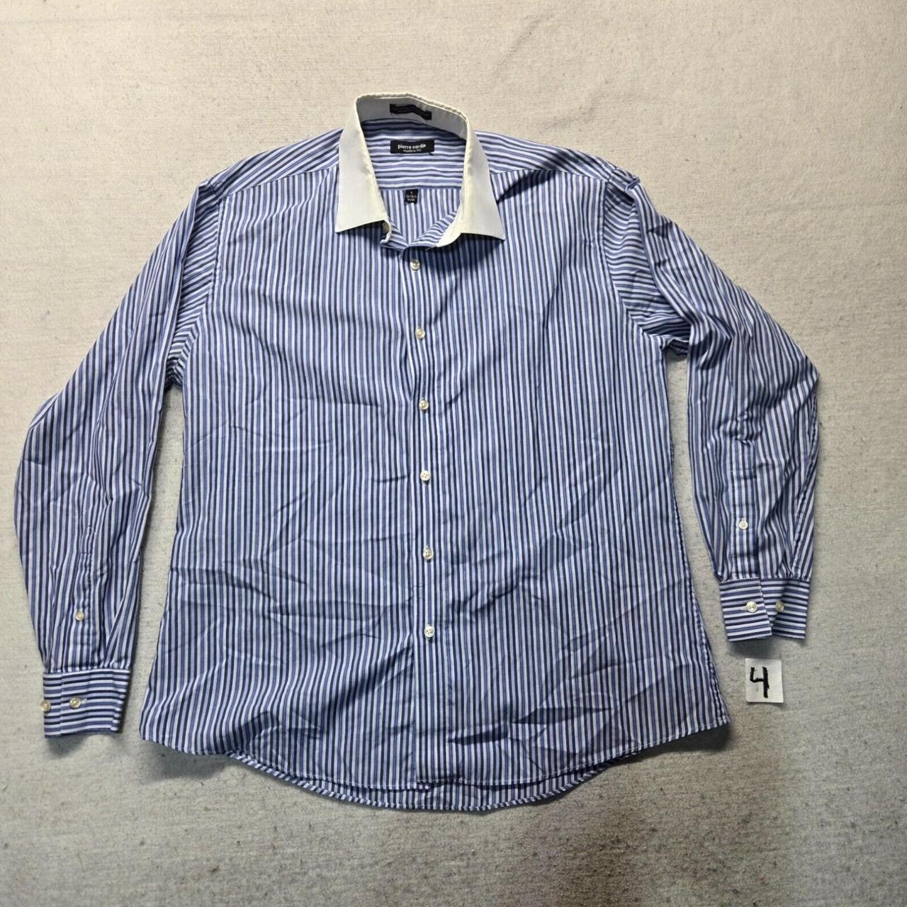 AUTHENTIC CLASSIC FIT DRESS SHIRT FOR MEN IN BLUE. Depop