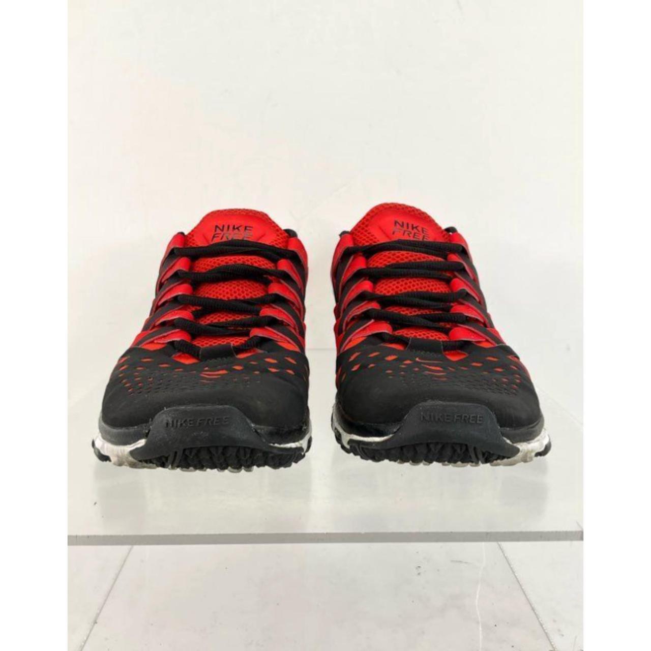 NIKE FREE TRAINER 5.0 RED BLACK WHITE SNEAKERS. Depop