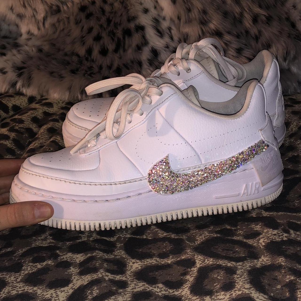 Custom bling bedazzled Nike Air Force 1 Jester XX