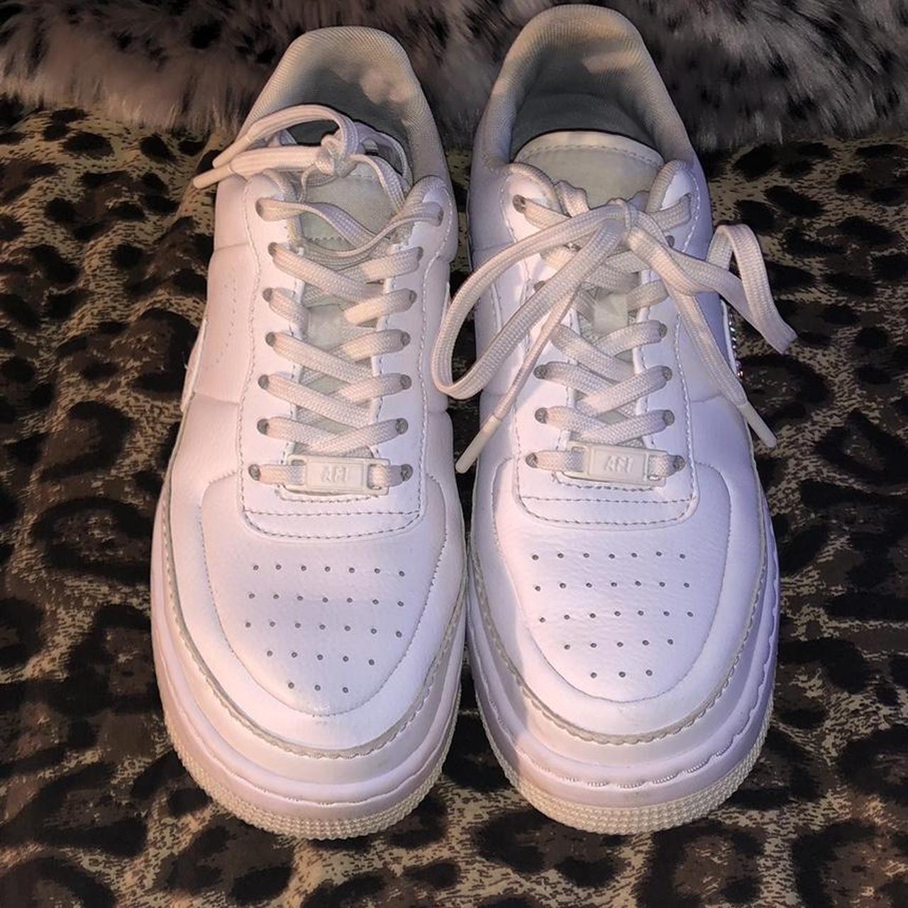 Custom “bling” bedazzled Nike Air Force 1 Jester XX | Depop