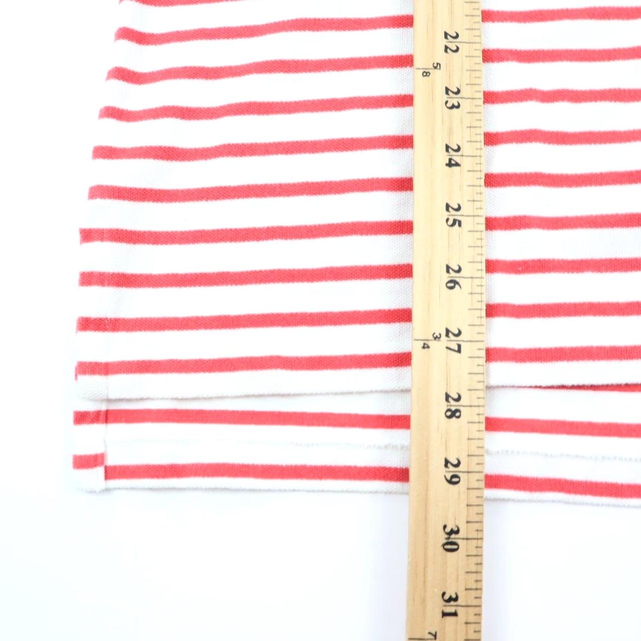 Vintage Men's Polo shirt - Pink/White - L – VINTA… - image 6