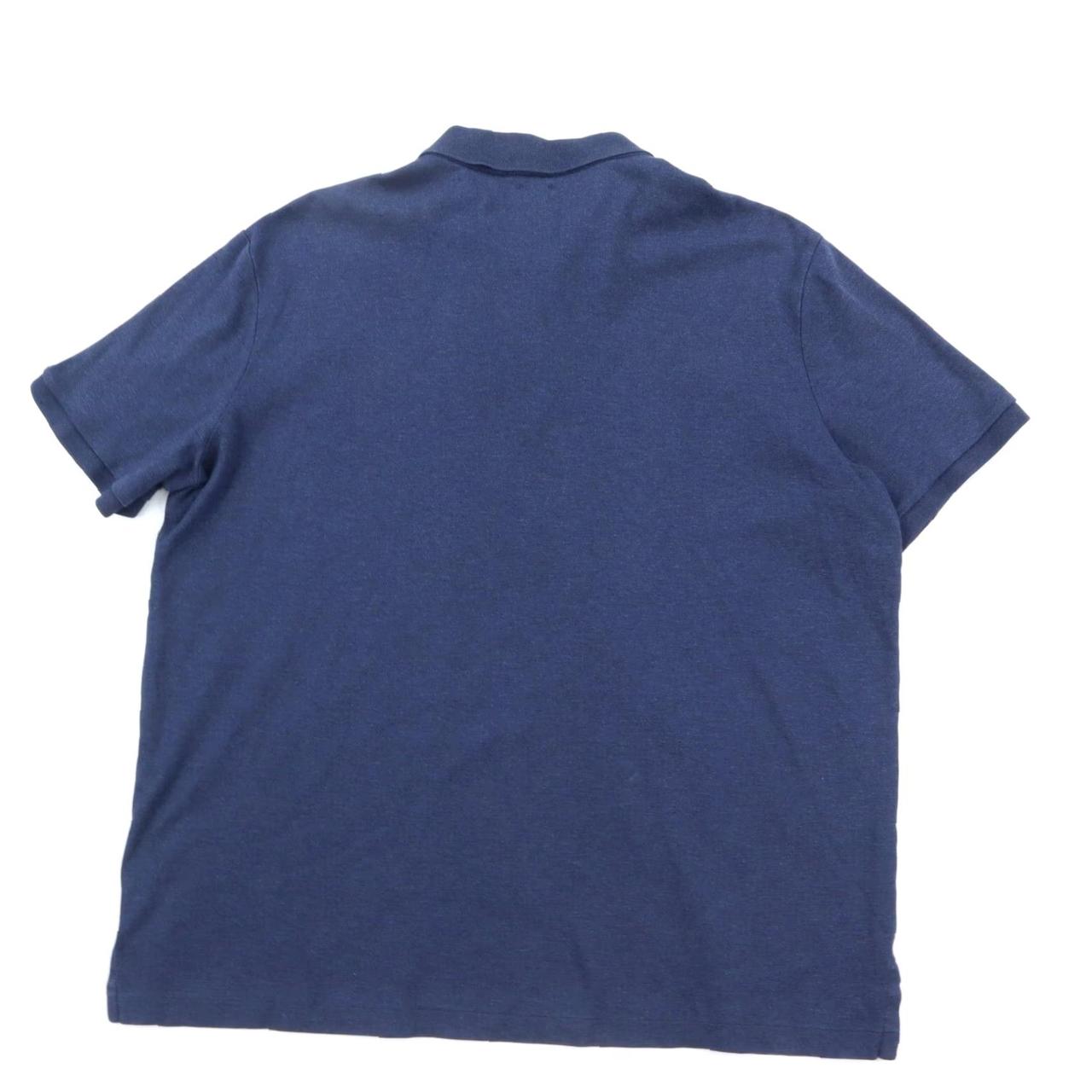 Vintage Men's Polo shirt - Blue/Navy - L – POLO R… - image 6