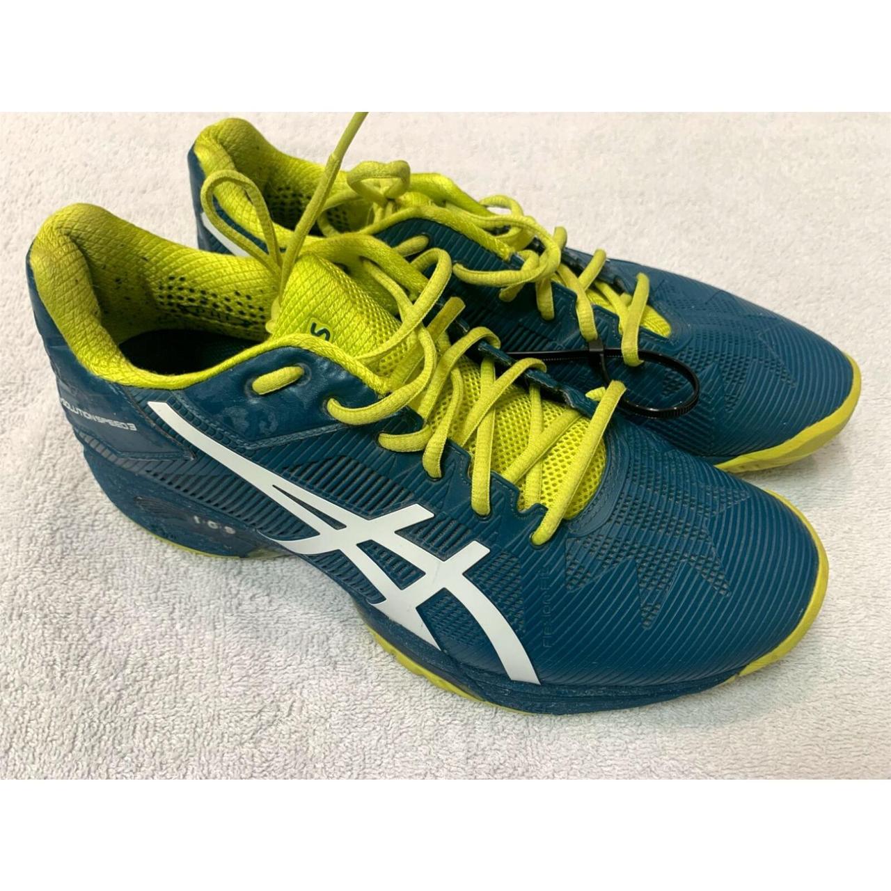 ASICS GEL SOLUTION SPEED 3 BLUE ATHLETIC TENNIS. Depop