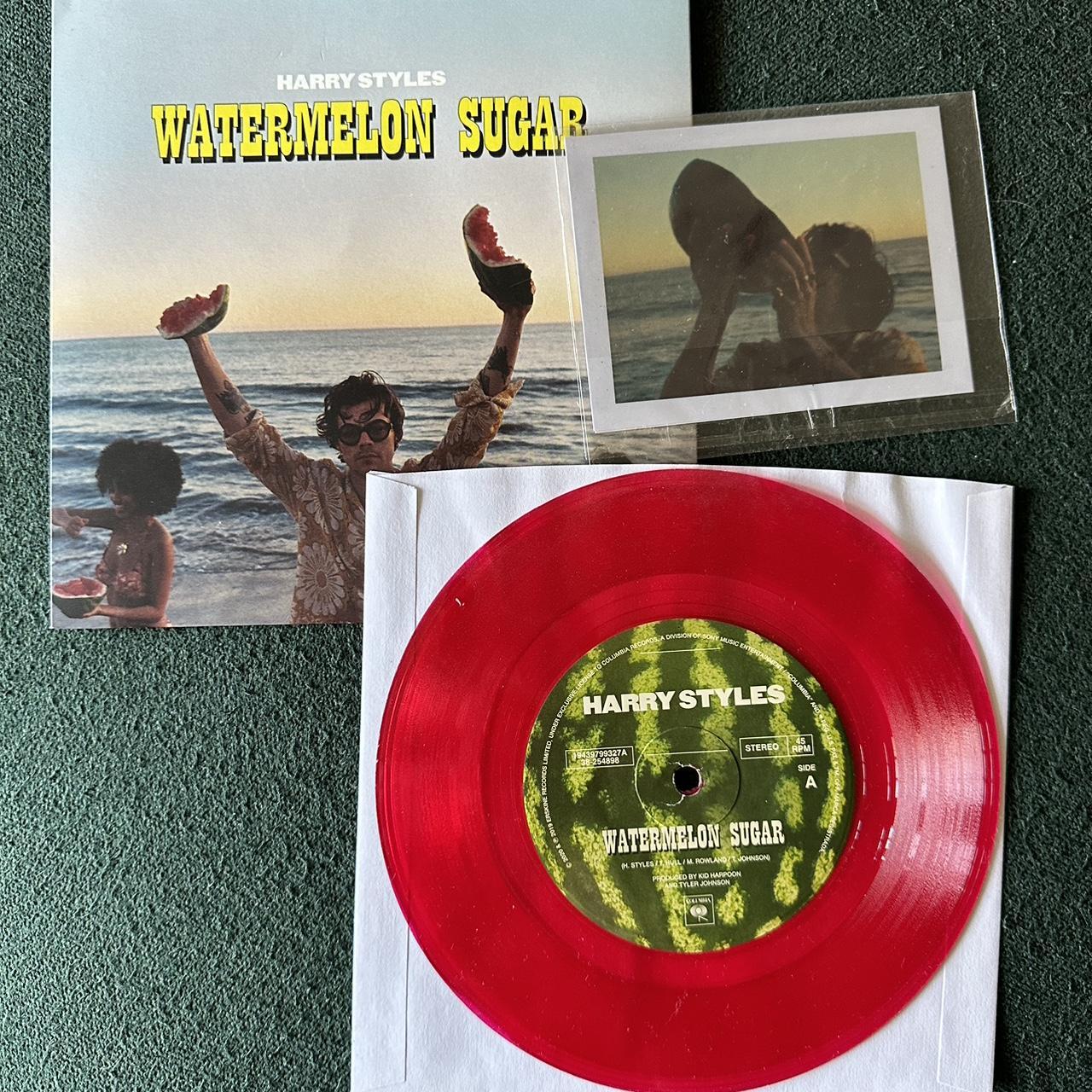 Harry Styles newest Red Watermelon Sugar vinyl