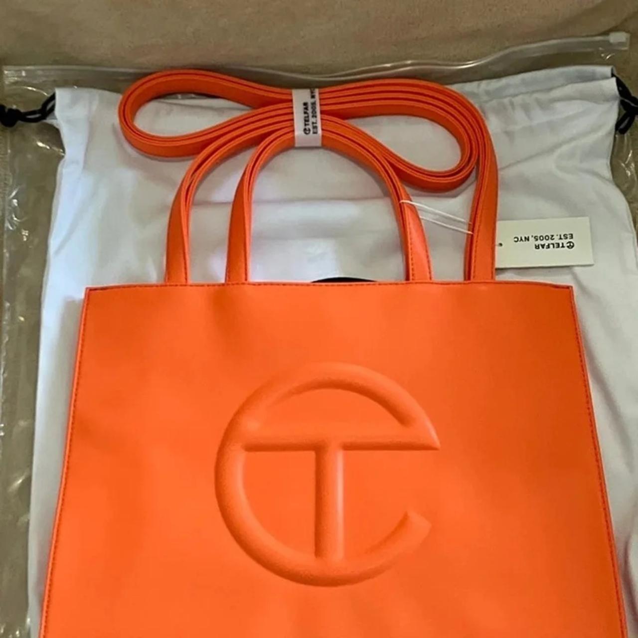 Orange Medium TELFAR bag cheapest