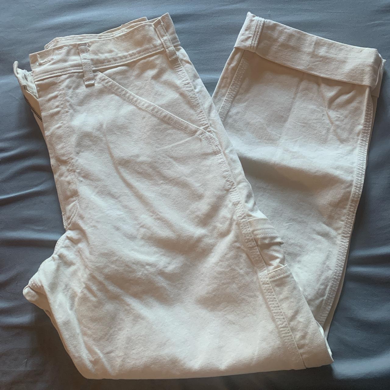 Stan Ray Men's Cream and White Jeans (3)