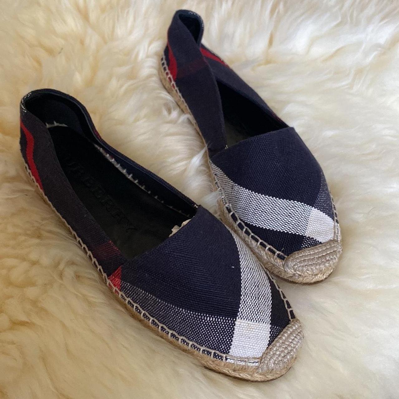 burberry loafers womens