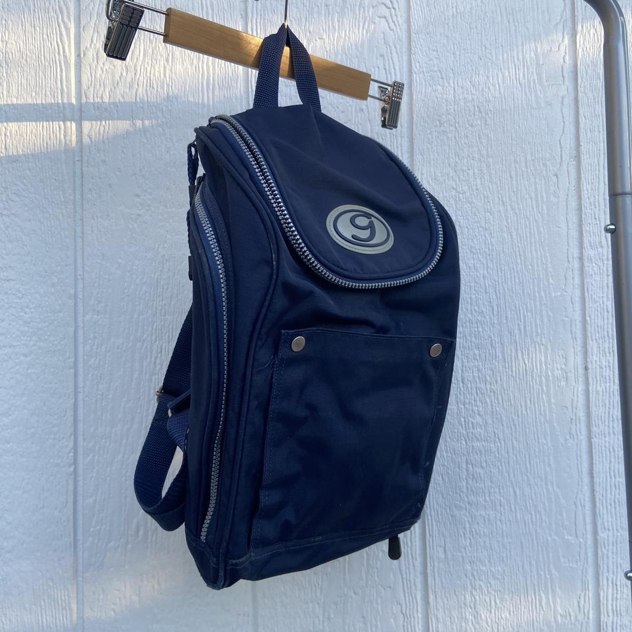 90s 00s OLD GAP POOL BAG ブルー　ナップサック　リュック Vintage gap sling bag - Gem