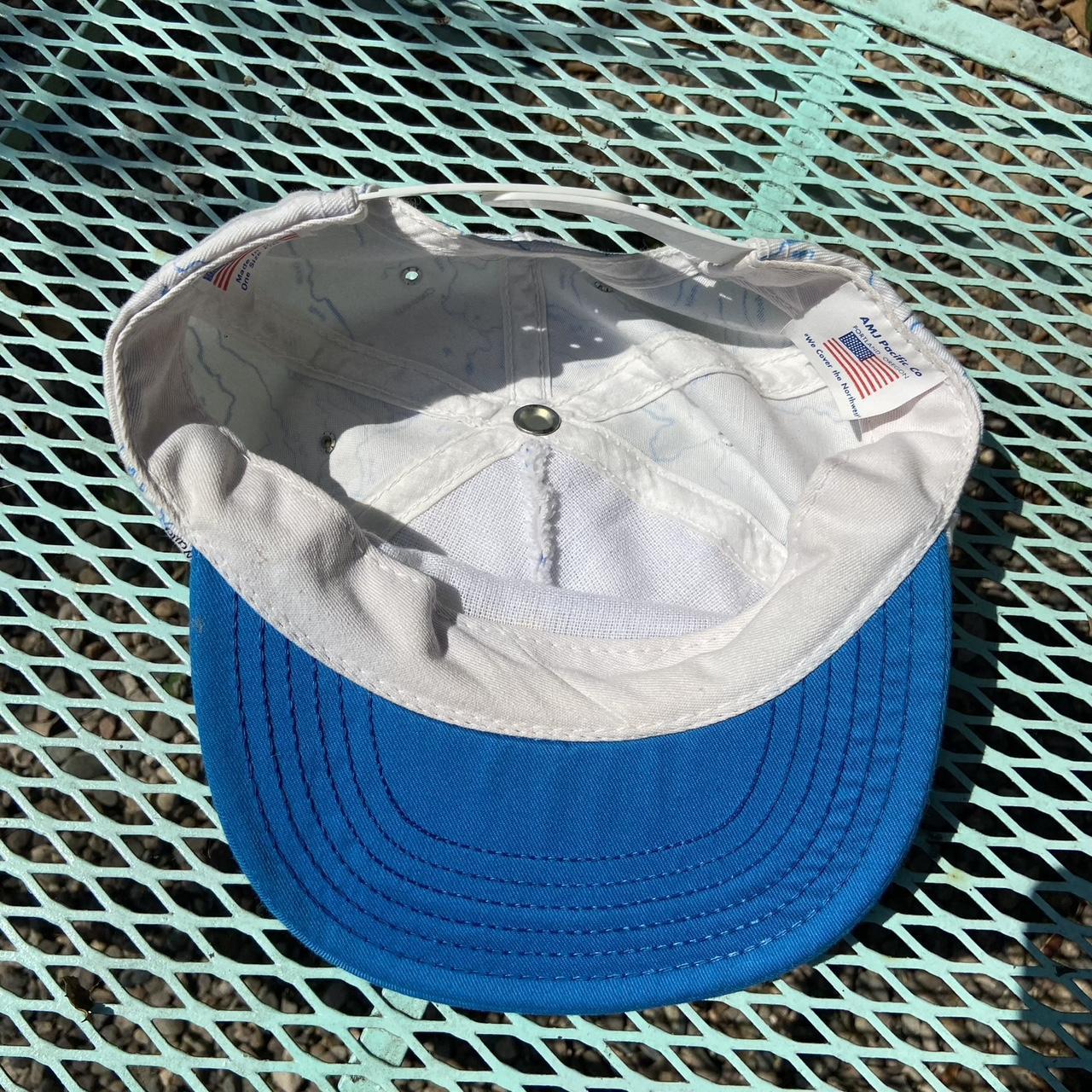 Vintage tourist trucker hat cap Fish Wyoming USA - Depop