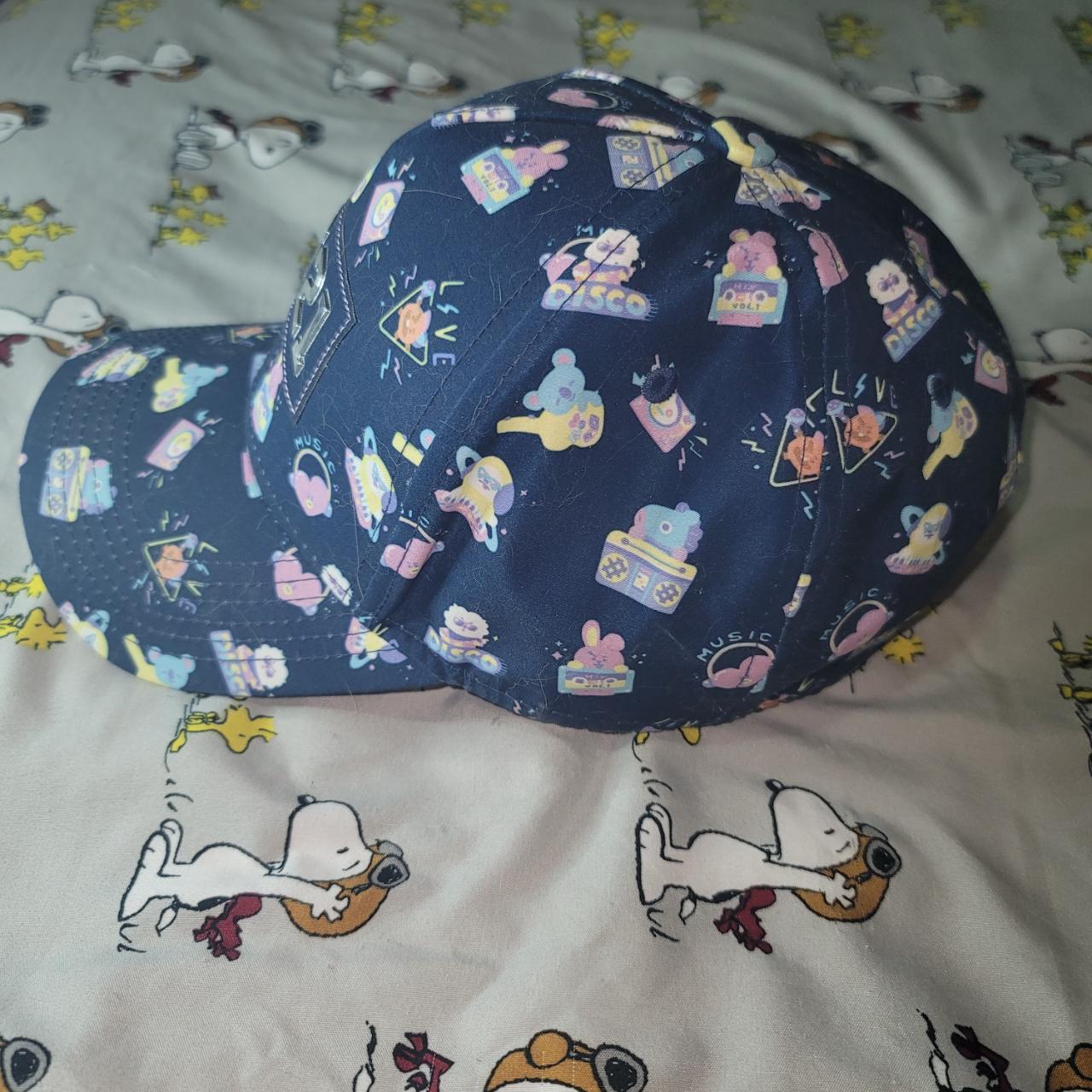 BT21 Pastel Music Snapback Hat Product Depop