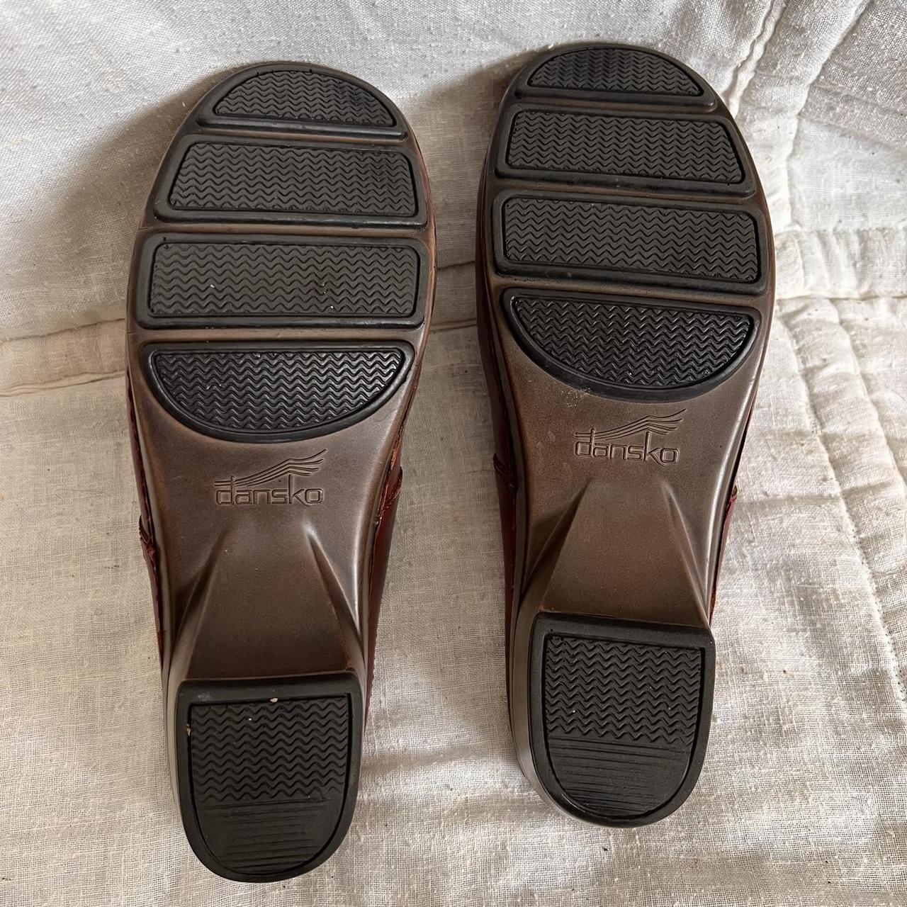 dansko peace and love clogs