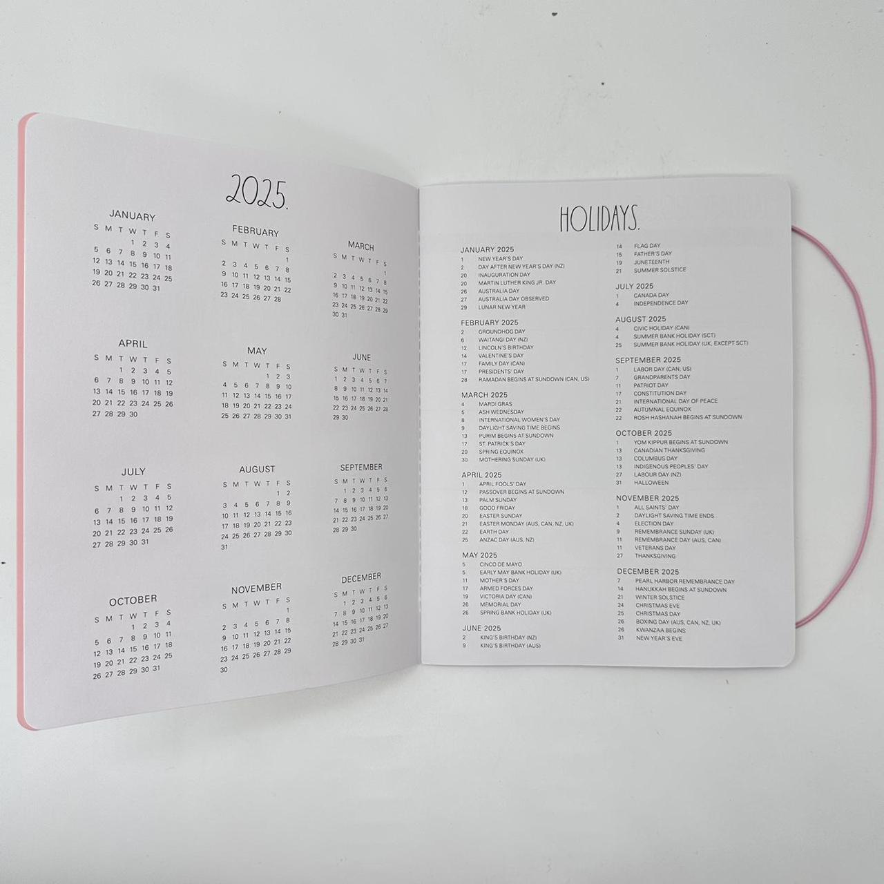 Rae Dunn 2025 Monthly Planner 12 months (2025 Flower... Depop