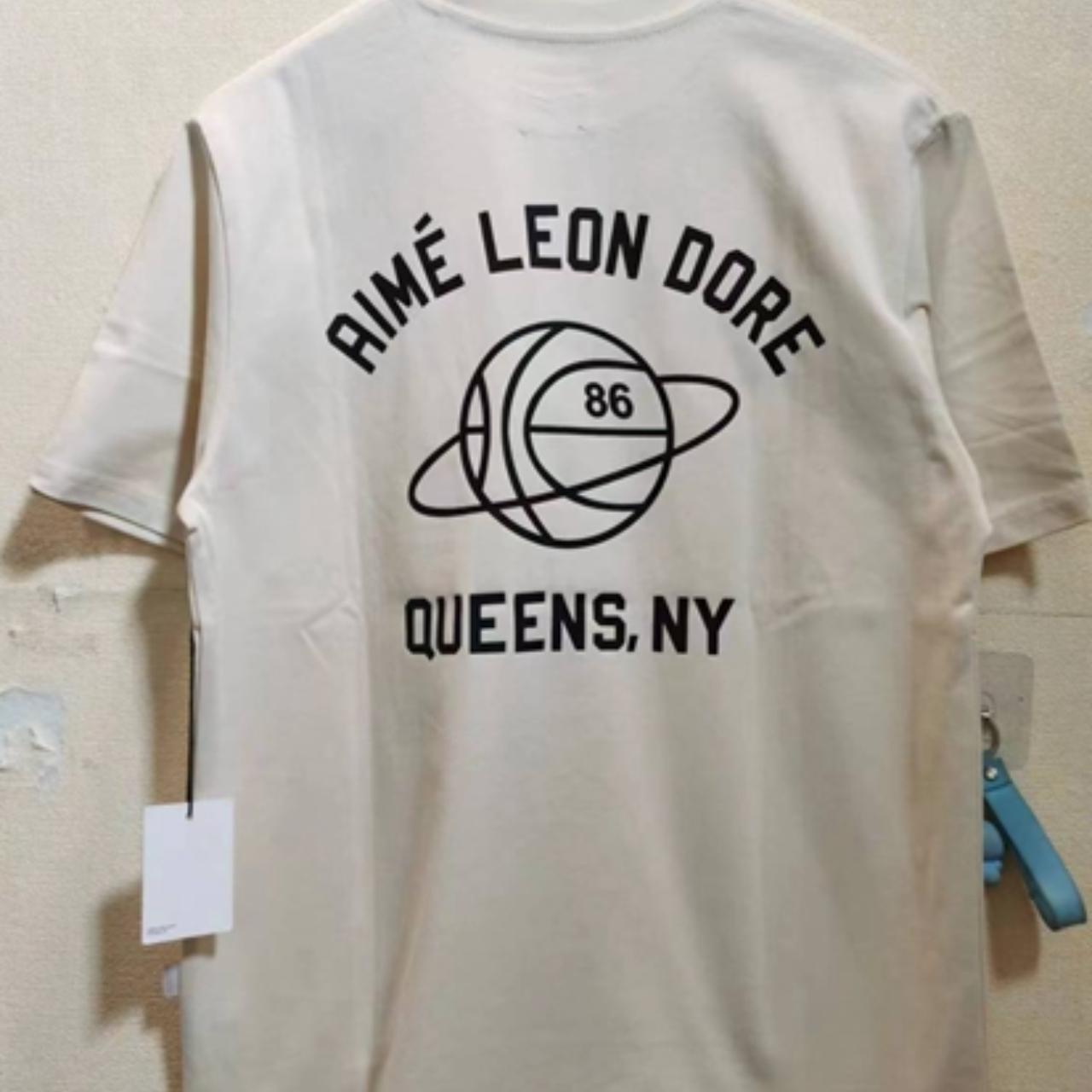 新品　正規品AIMÉ LEON DORE ホワイト Tシャツ Aime Leon Dore Tシャツ L ホワイト Aime leon dore ALD 白いTシャツ L