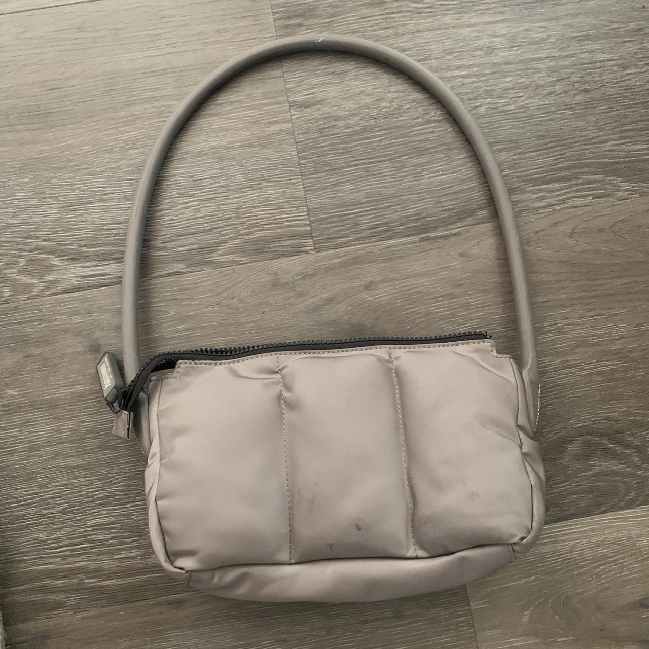 MARC JACOBS HEAVEN BAG Grey puffer shoulder bag... Depop