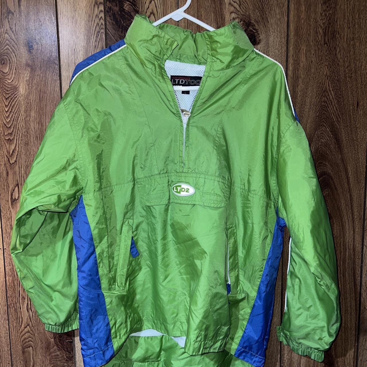 1990s / y2k Limited Too LTD Too Performance Lime... - Depop