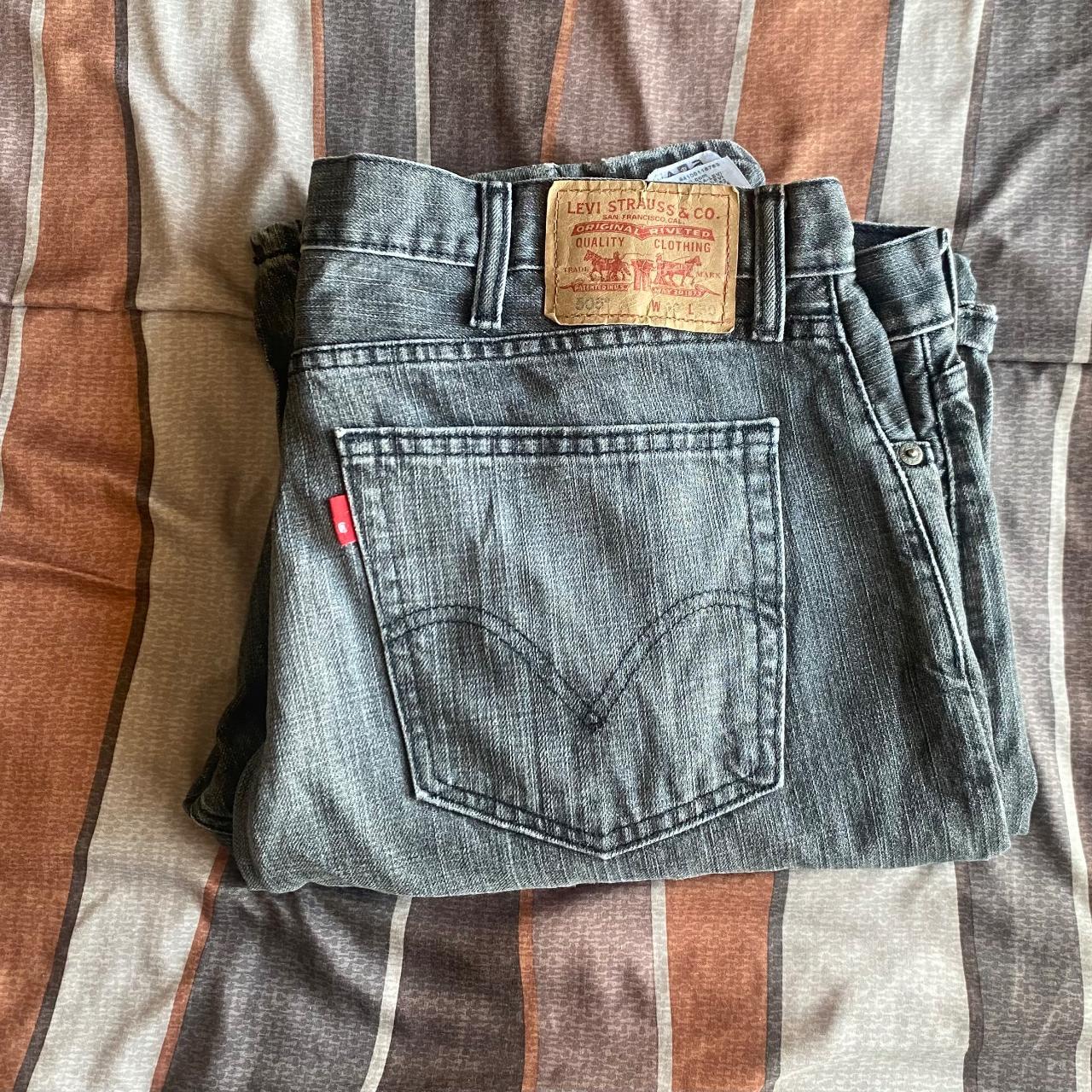 Levis 505 grey best sale