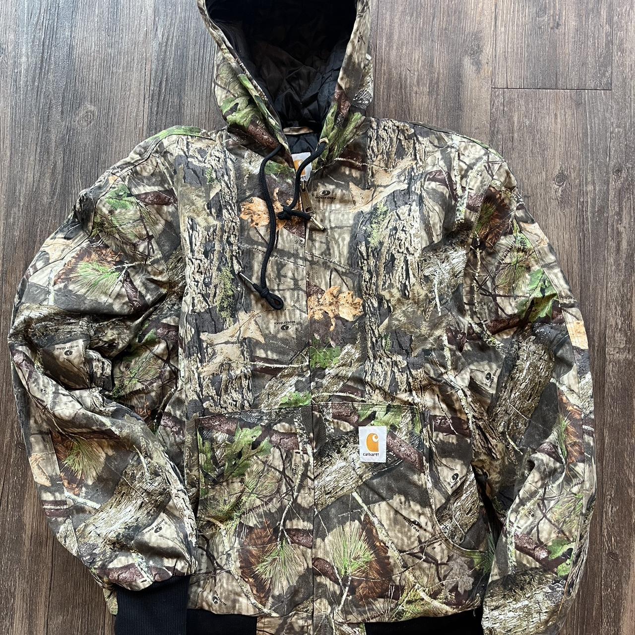 Carhartt camo jacket mens hotsell