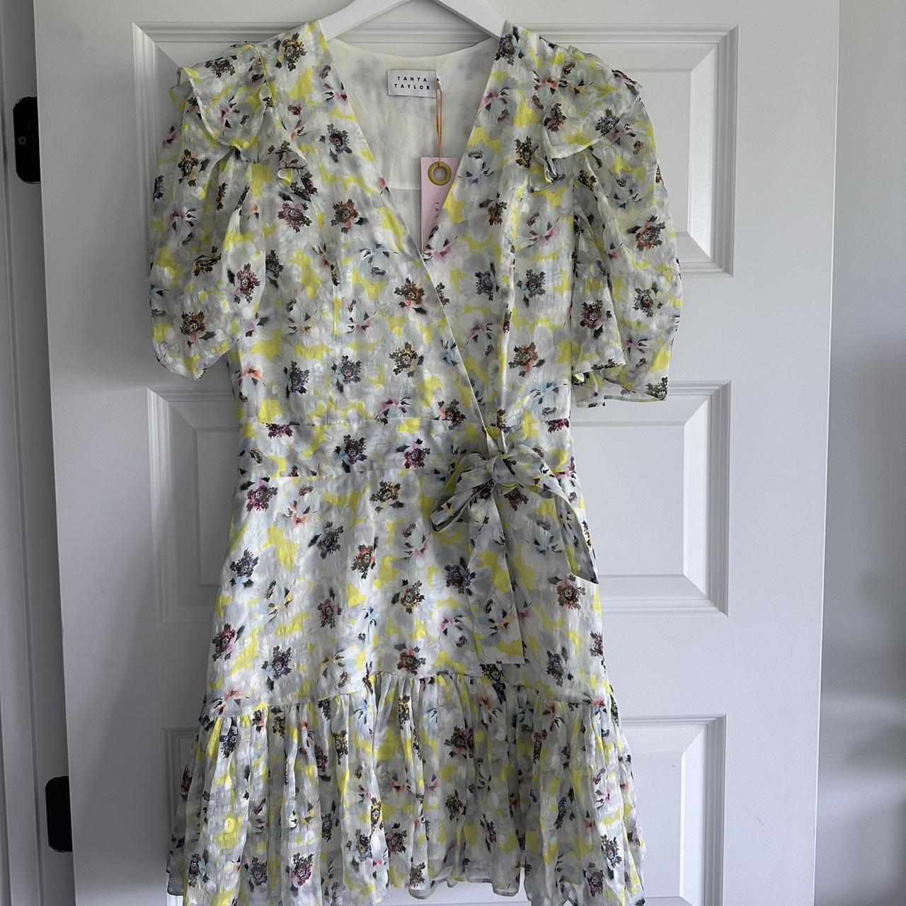 Tanya taylor wrap dress online