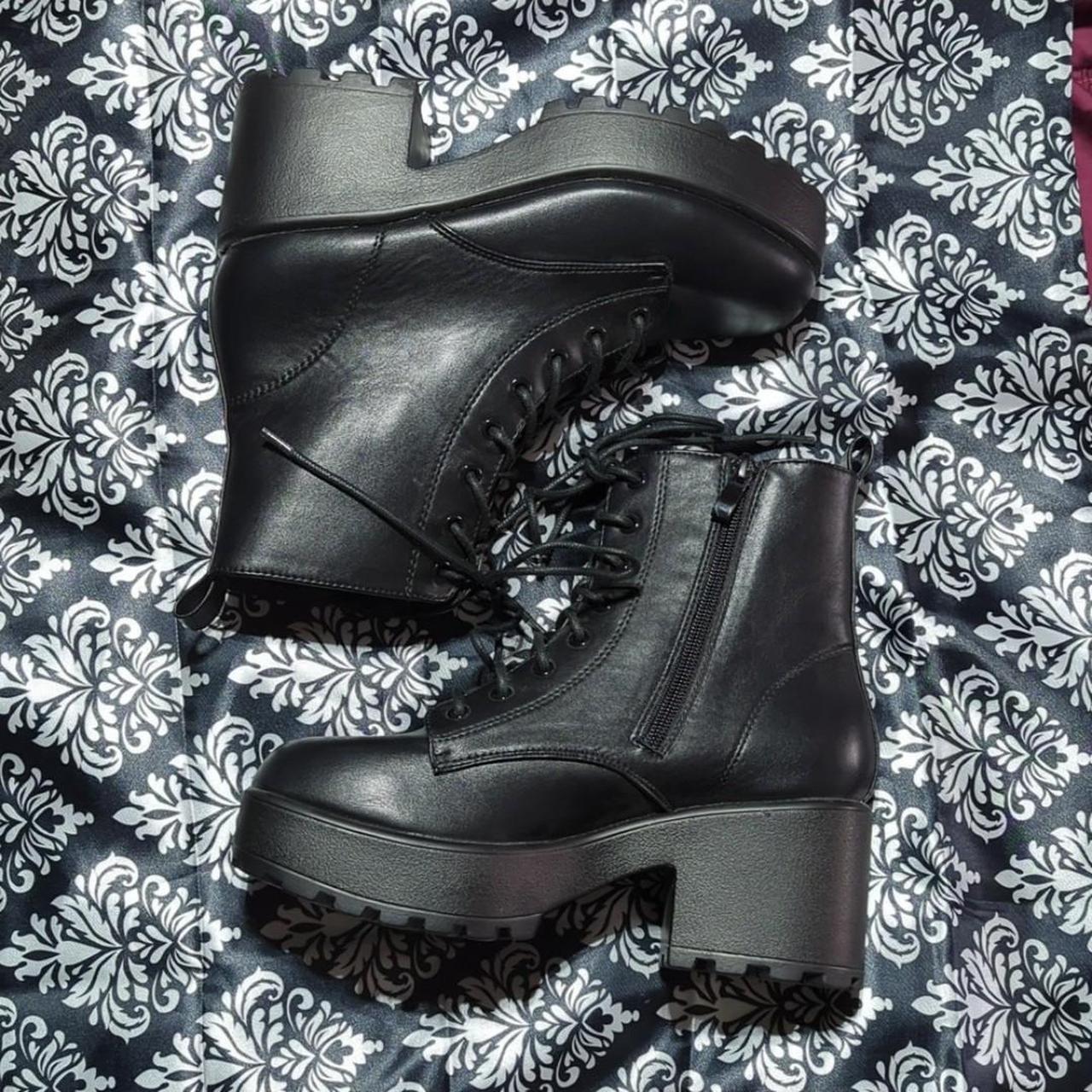 Gin platform military boots hotsell