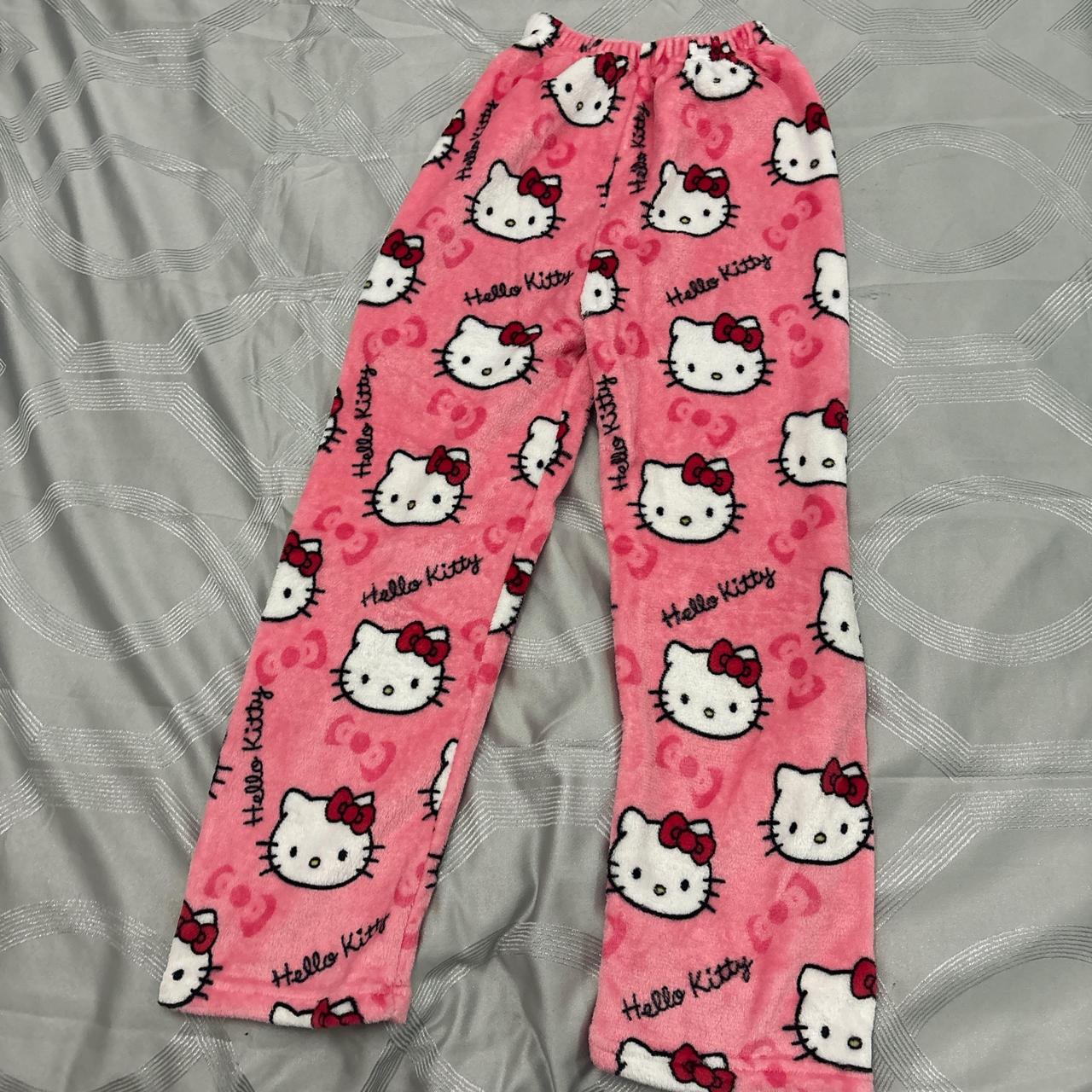 Pink Hello kitty pjs size small🎀 #hellokitty #sanrio - Depop