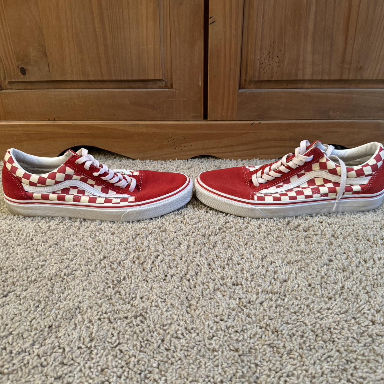 Checkered vans size 11 hotsell