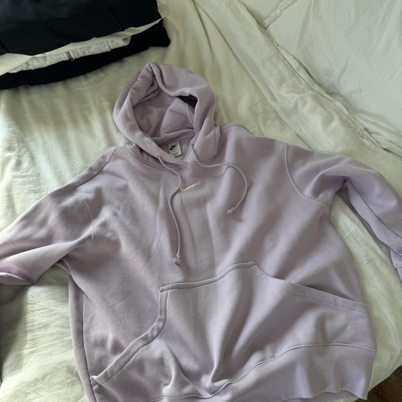 lilac nike hoodie womens