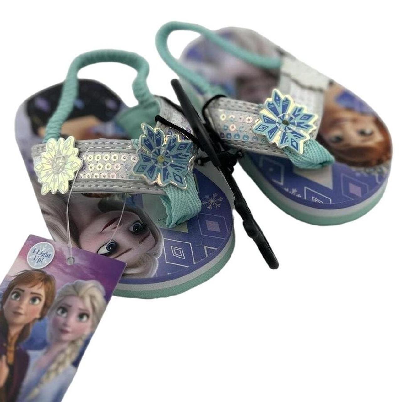 Frozen flip flops toddler online