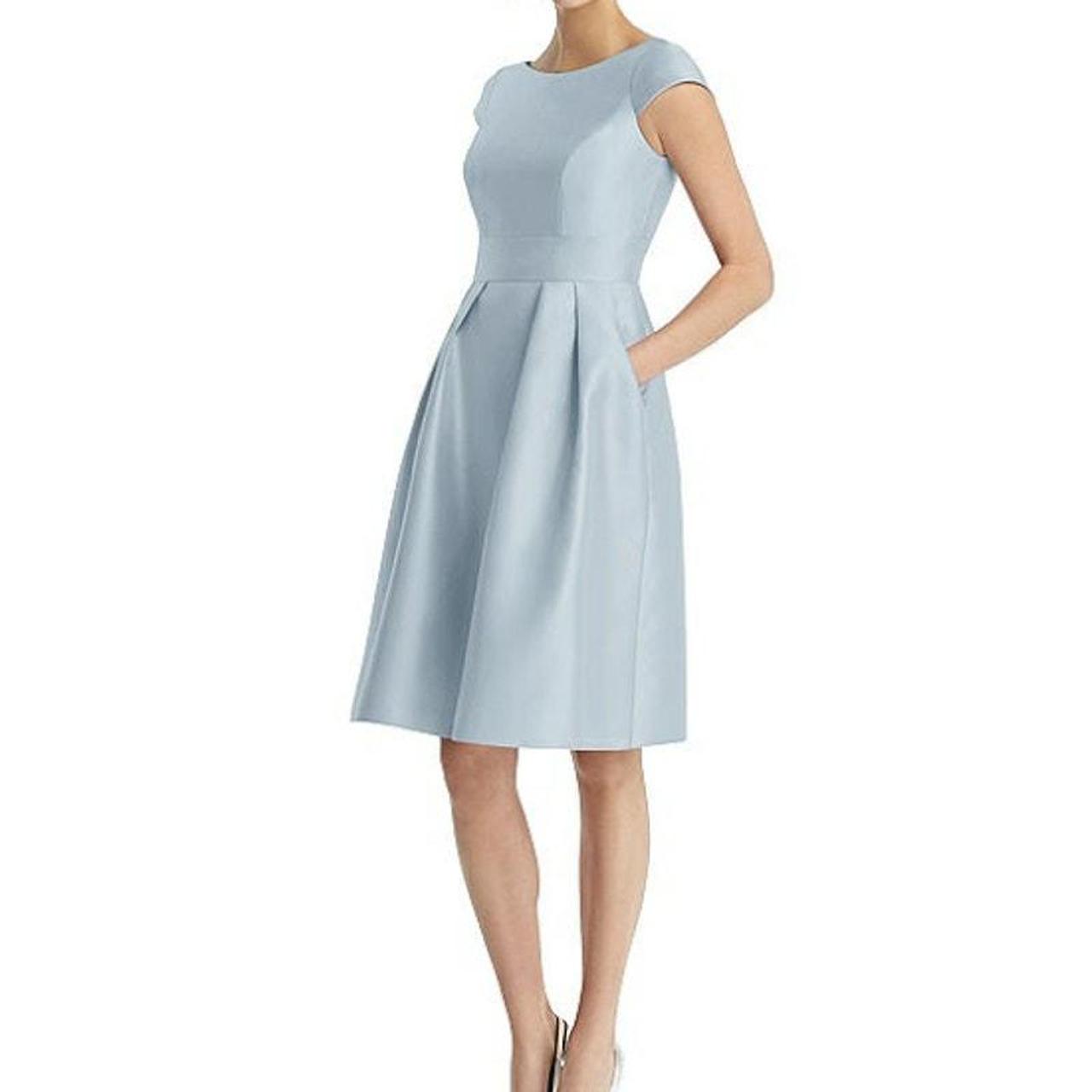 Alfred sung cap sleeve cocktail dress best sale